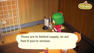Animal Crossing Short Supply