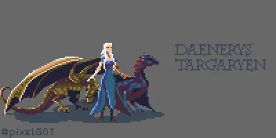 Game of Thrones Pixel Art