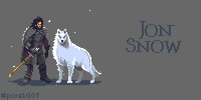 Game of Thrones Pixel Art