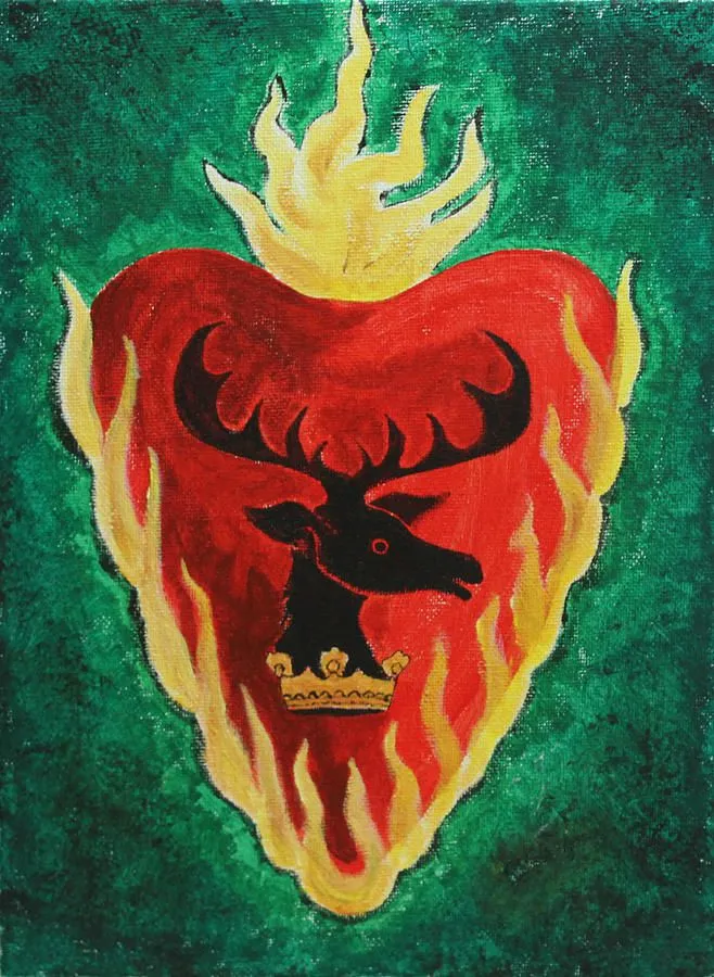 Game of Thrones Stannis Baratheon Sigil Art