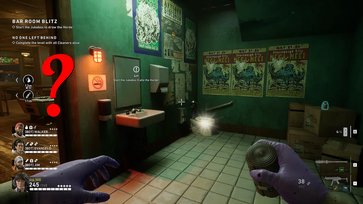 Back 4 Blood Keets Bar - highlighted