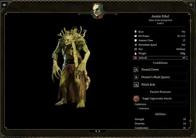 Auntie Ethel's Bad Attitude