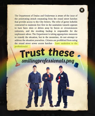 Baldur's Sanitation Professionals - highlighted