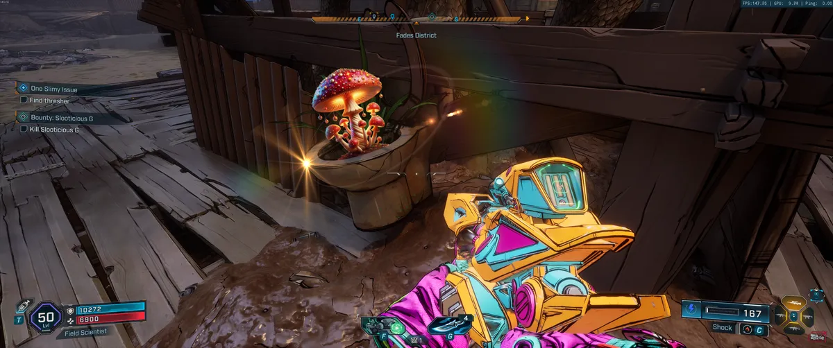 Borderlands Font of Life - highlighted