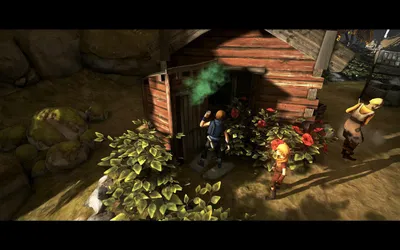 Brothers a Tale of Two Sons Hometown Outhouse - highlighted