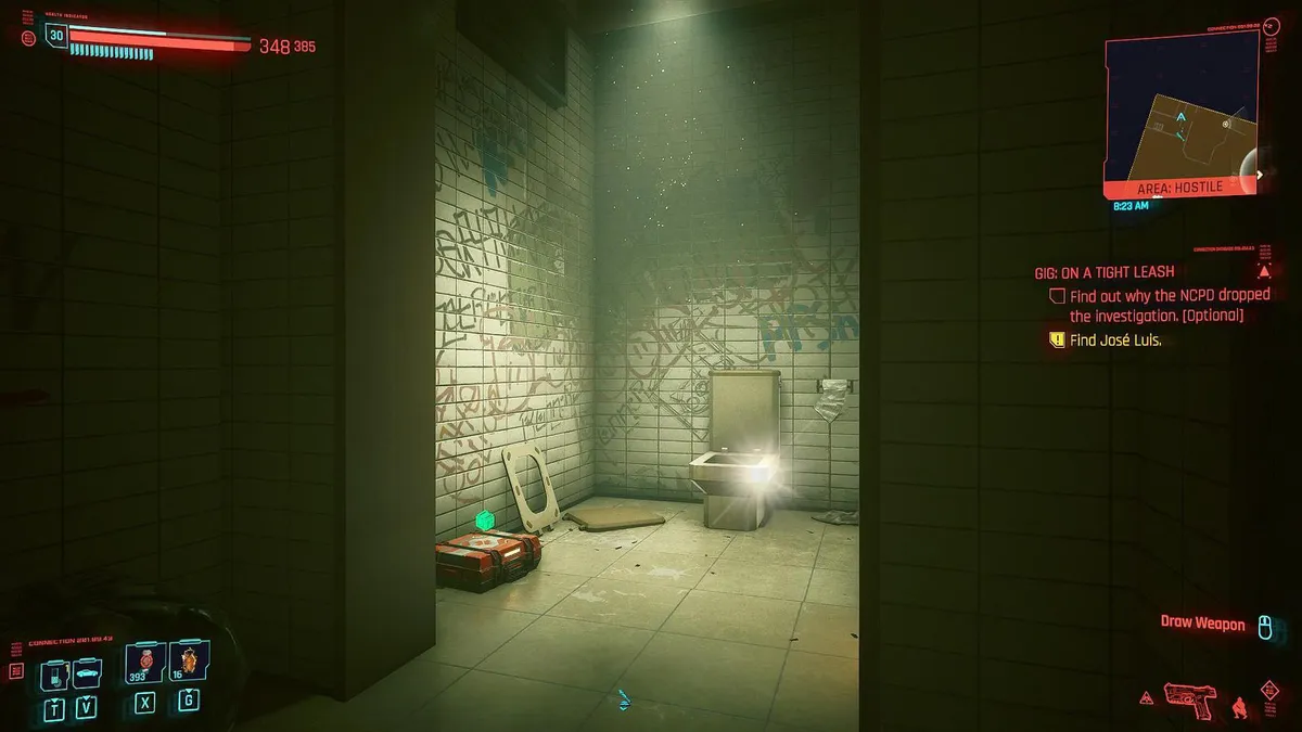 Busted Punkass Shitter - highlighted