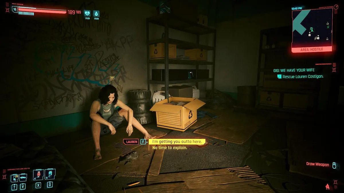 Cyberpunk Human Rights Violations