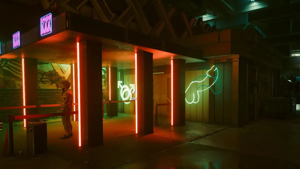 Cyberpunk Light Show - highlighted