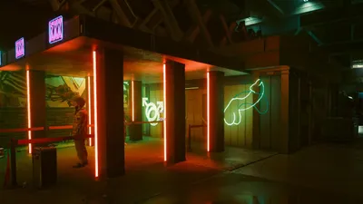 Cyberpunk Light Show - highlighted