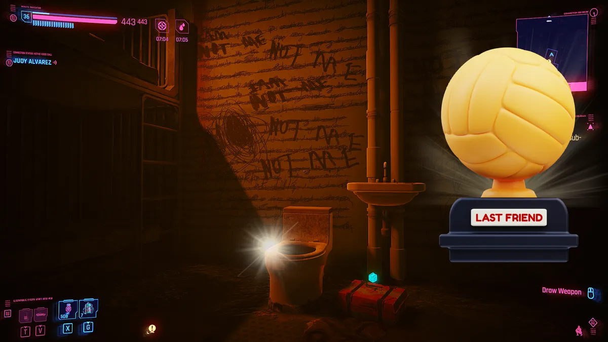 Cyberpunk Not The One - highlighted