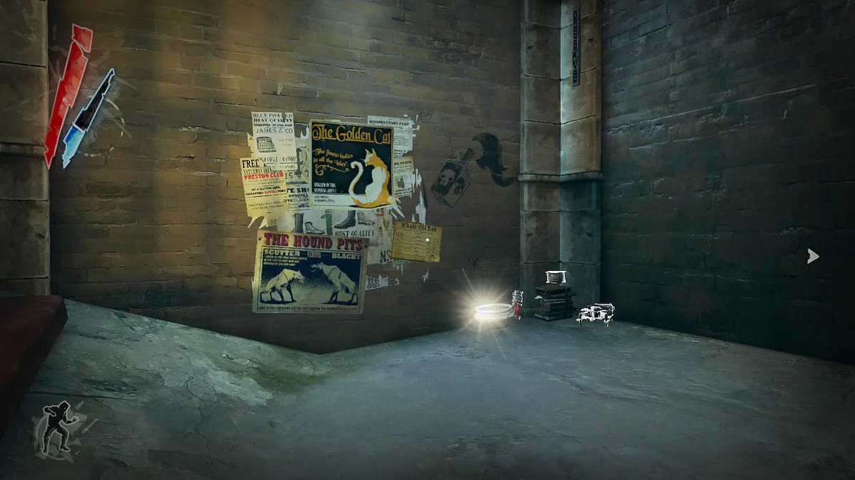 Dishonored Dunwall Distillery District Shitter - highlighted