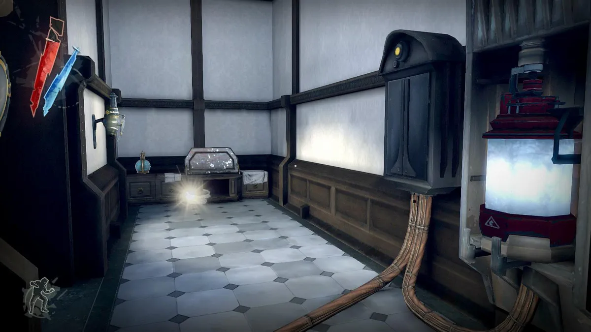 Dishonored Dunwall Tower Whale Oil Shitter - highlighted