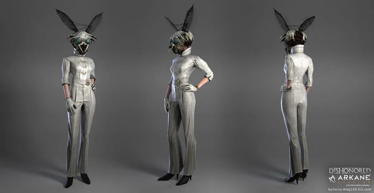 Dishonored Miss White Concept Art