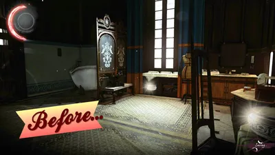 Dishonored 2 Dunwall Tower Master Bedroom Shitter - highlighted