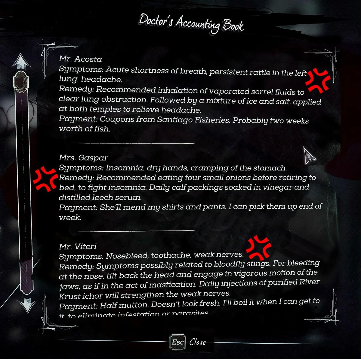 Dishonored 2 Dr Nobody's Sanctum of Misery Shitters - highlighted