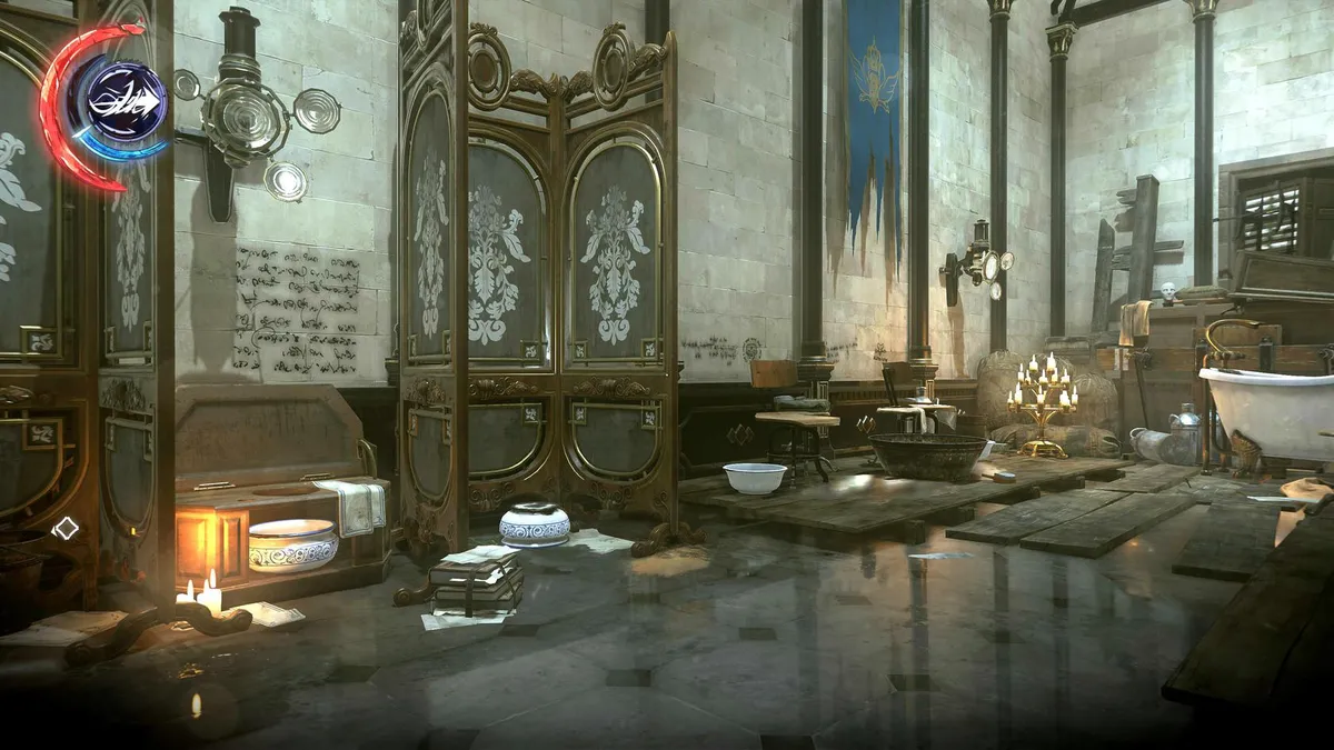 Dishonored 2 Dunwall Tower Hallway shitter