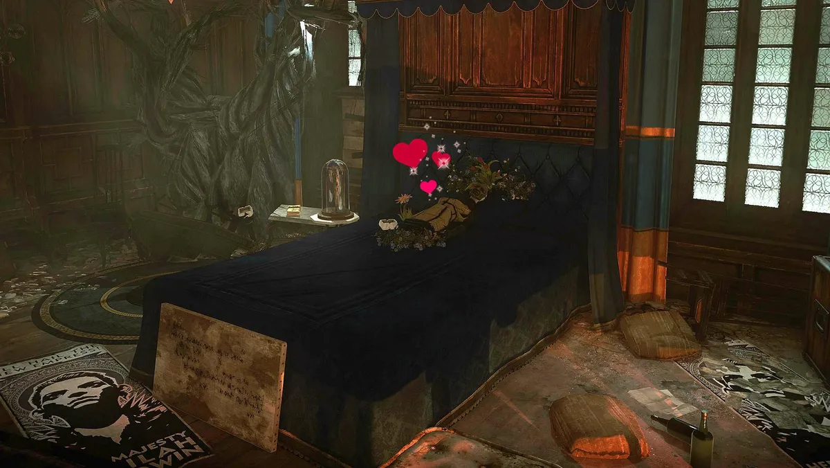 Delilah's Freakish Love Spell at Dunwall Tower - highlighted