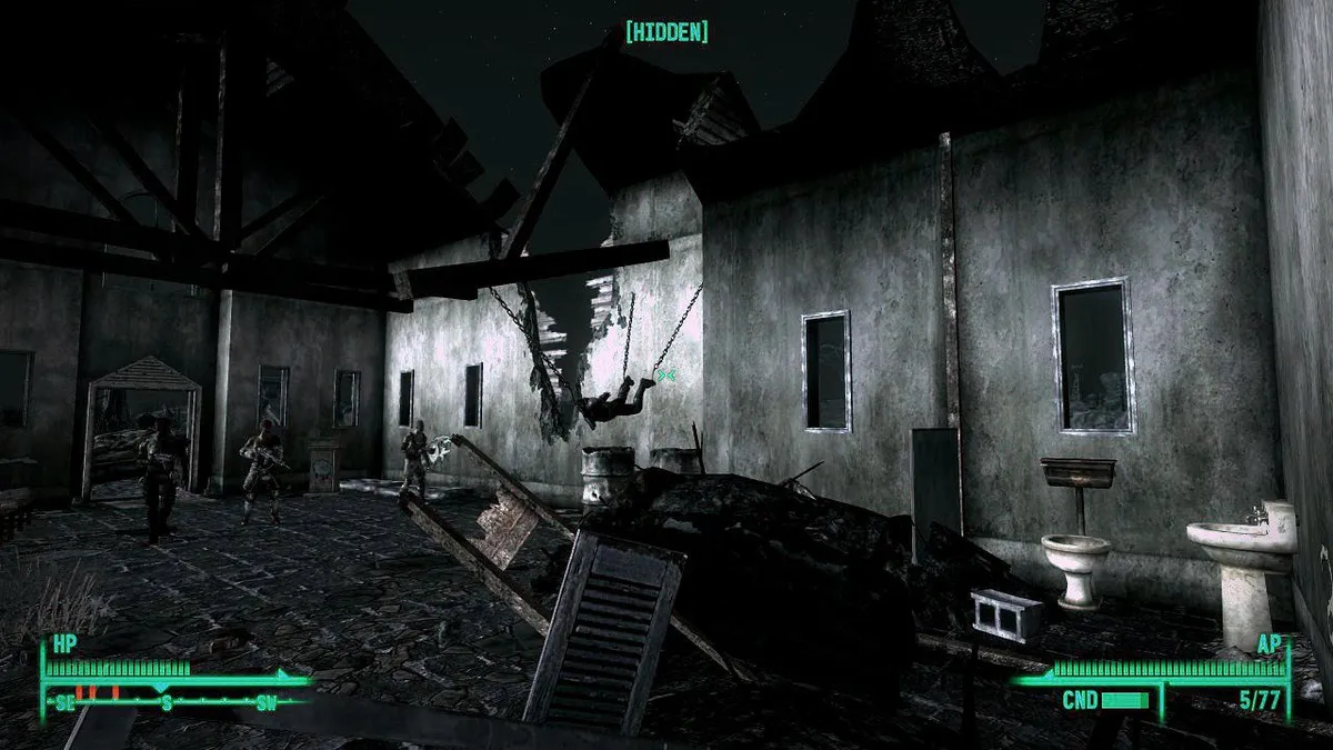 Fallout 3 Iconoclast Church Shitter