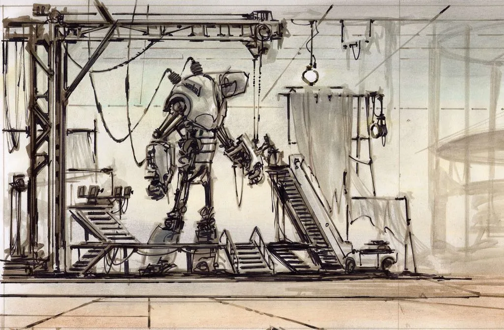 Liberty Prime Concept Art