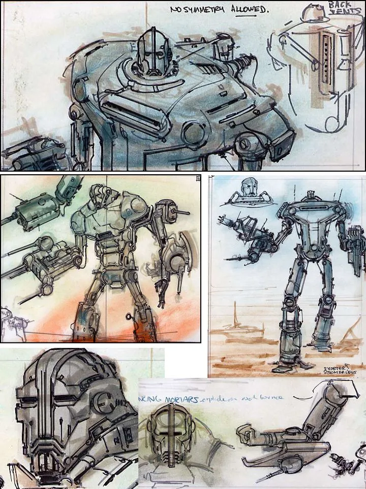 Liberty Prime Concept Art