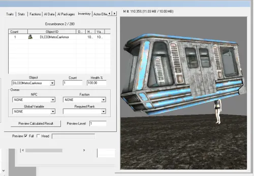 Presidential Metro Train NPC