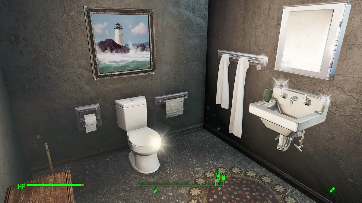 Fallout 4 Cabot House - highlighted