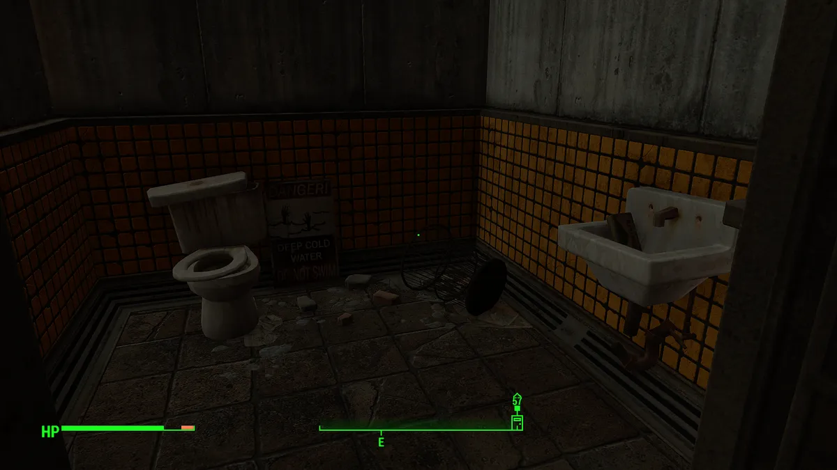 Fallout 4 No Swimming