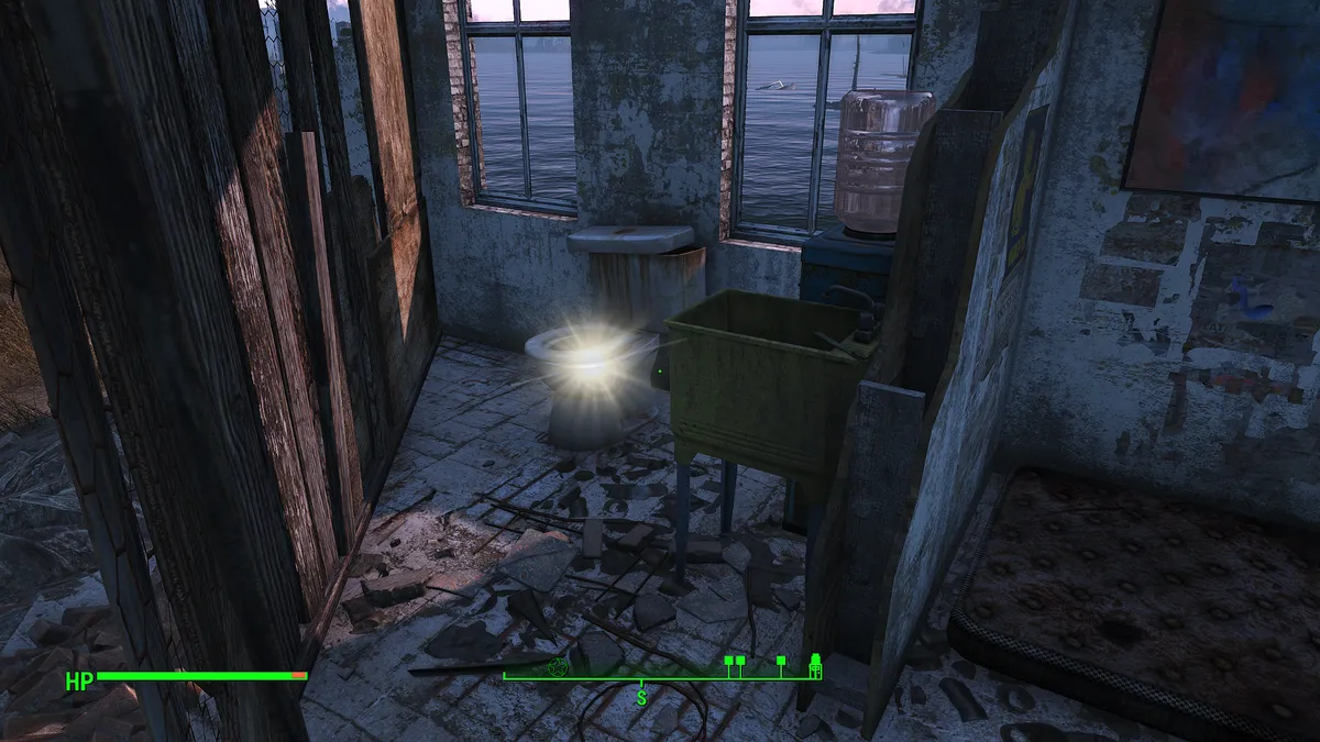 Prydwen Lakeside Rest Stop - highlighted