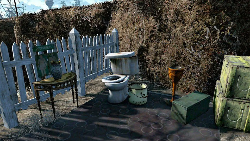 Fallout 4 Sanctuary Hills Original Shitter