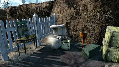 Fallout 4 Sanctuary Hills Original Shitter - highlighted