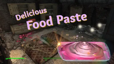 Delicious Wholesome Food Paste - highlighted