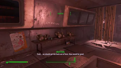 Fallout 4 Welcome - highlighted