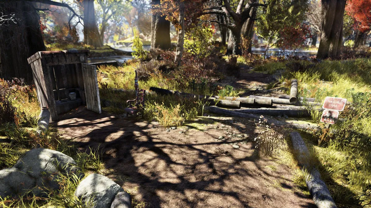 Fallout 76 Alpine River Cabins Shitter