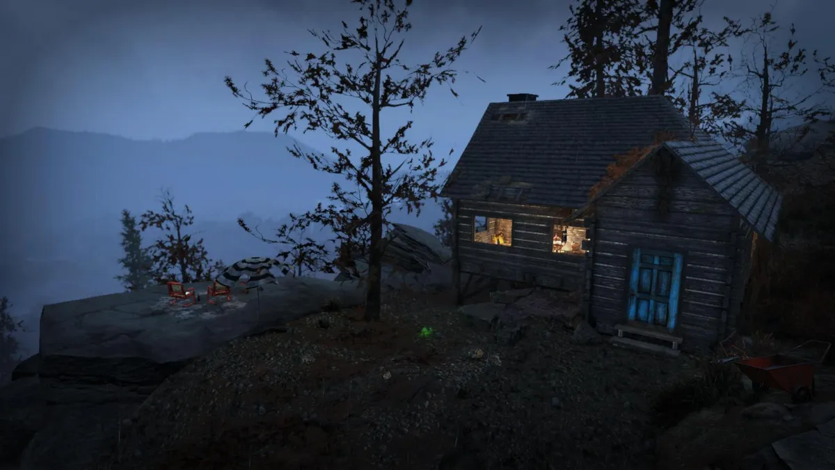 Autumn Acre Cabin Shitter