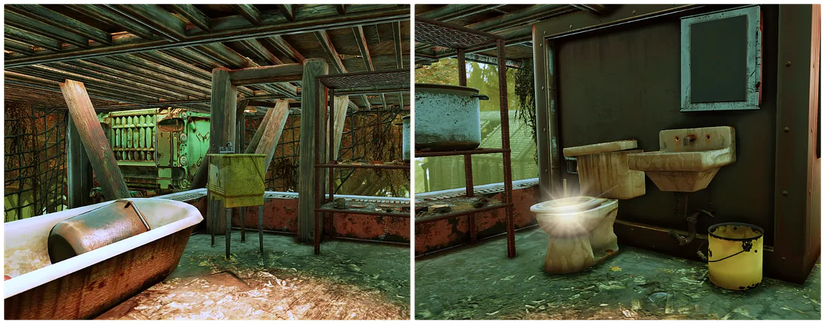 Fallout 76 Bloody Frank's Shitter - highlighted