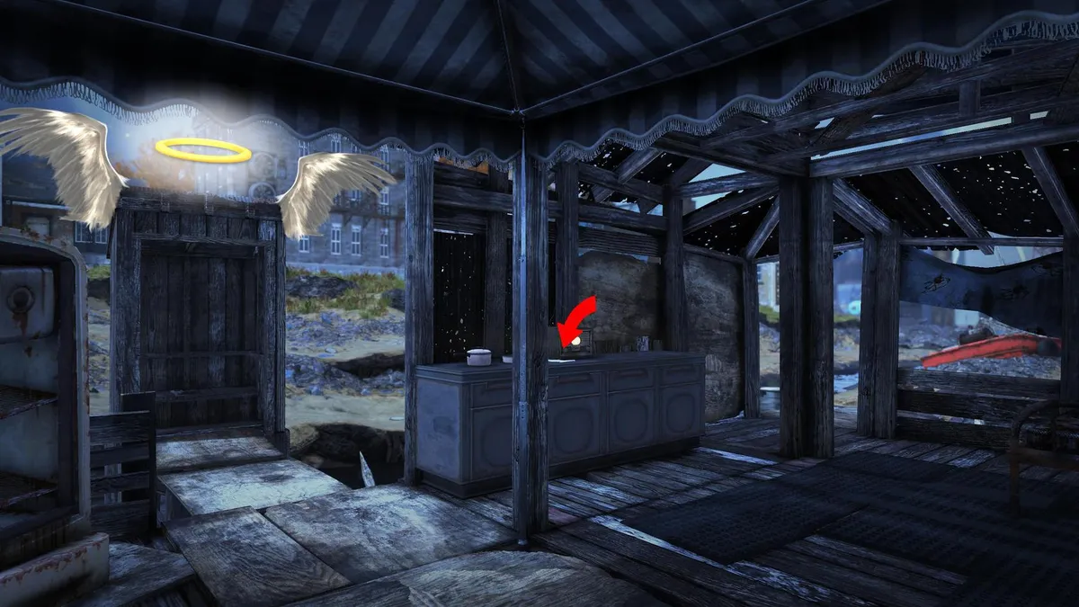 Fallout 76 Charleston Shitter - highlighted