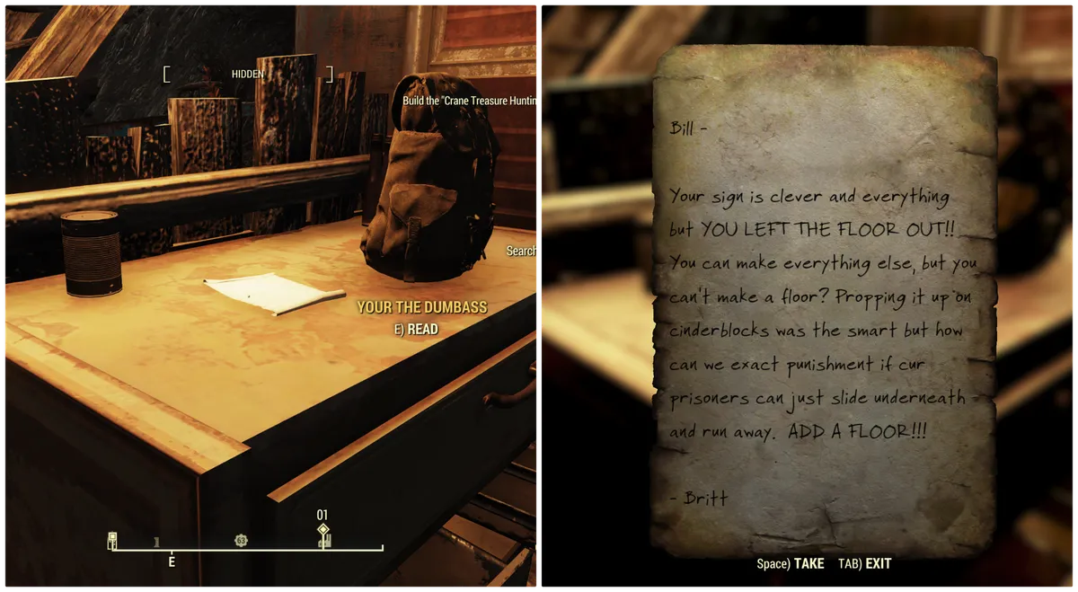 Fallout 76 Grammatic Threat