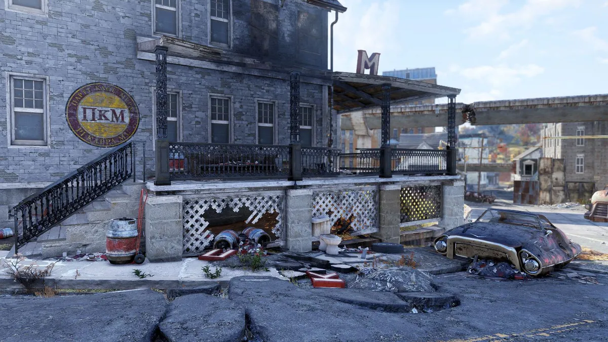 Fallout 76 Frat House Shitters