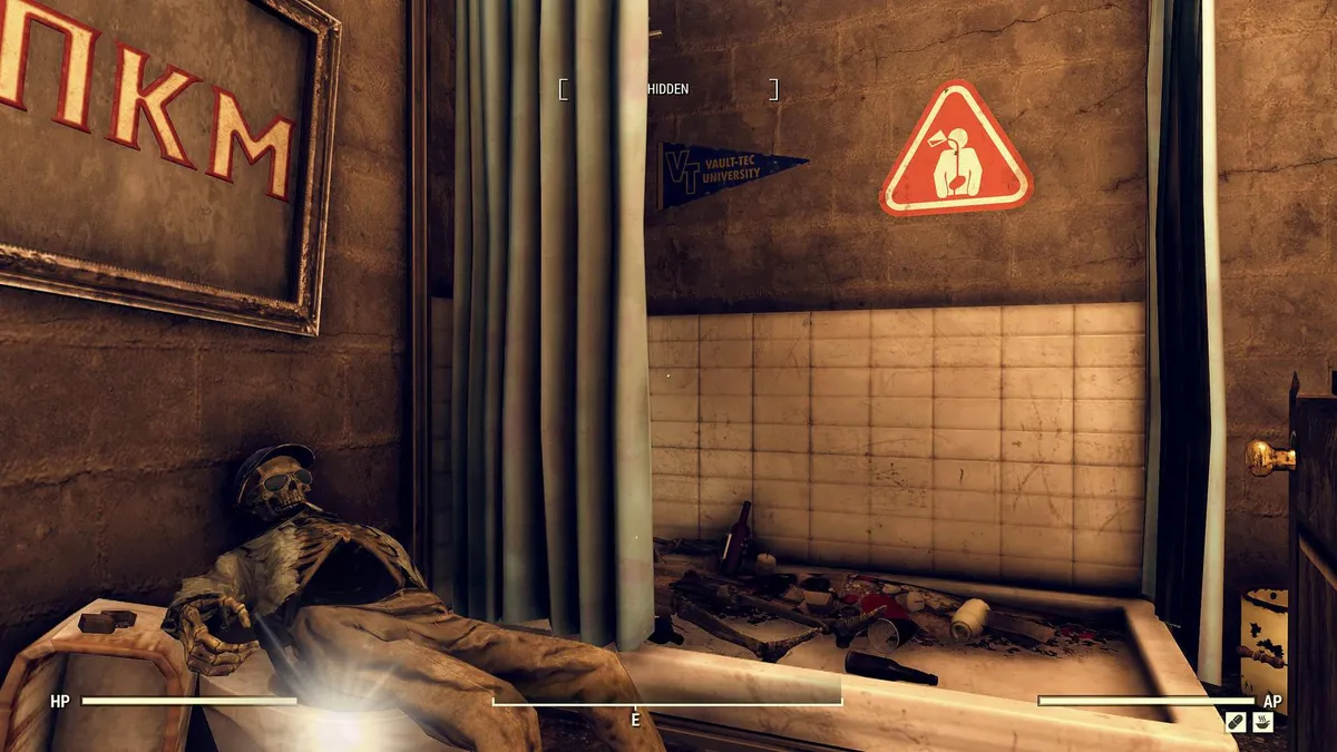 Fallout 76 Frat House Shitters - highlighted