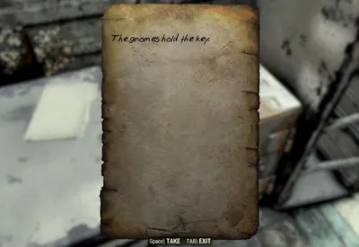 The Gnomes Hold the Key