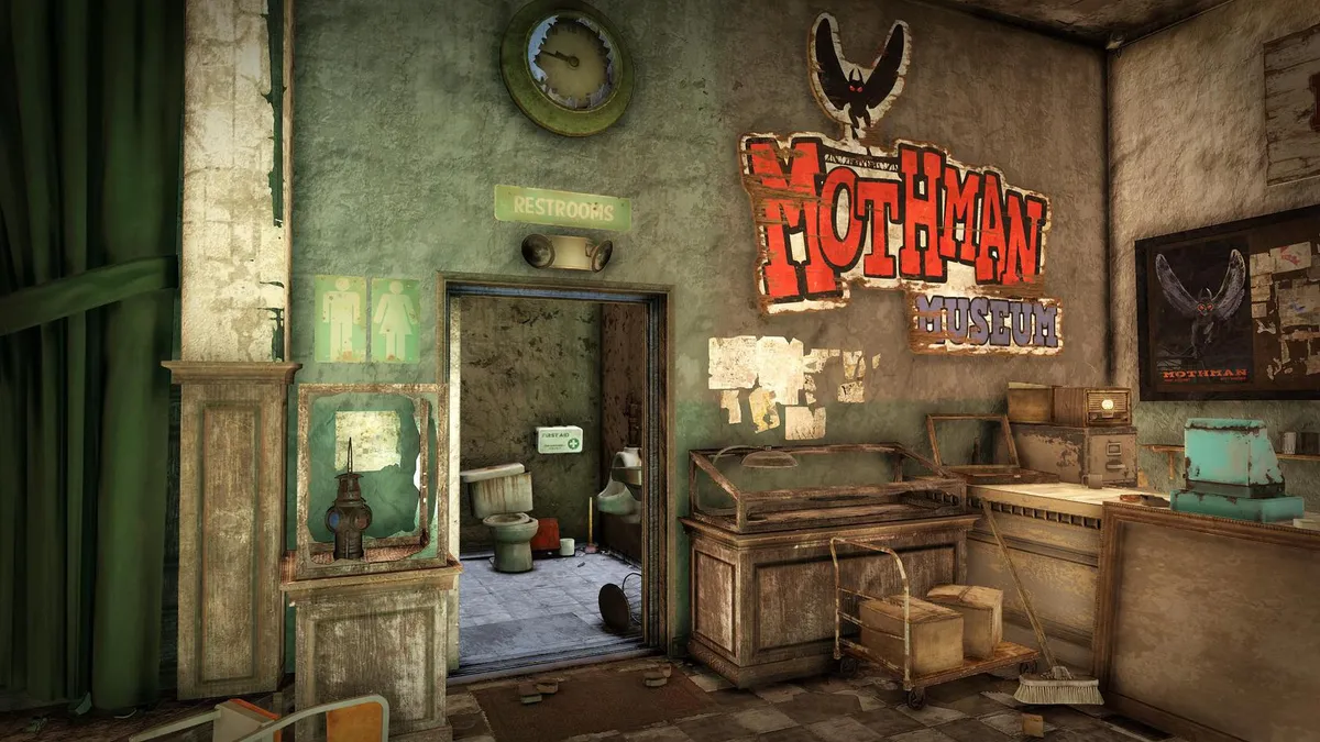 Mothman Museum Shitter