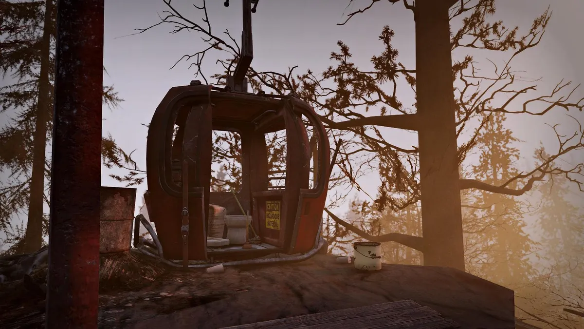 Seneca Gang Camp Gondola Shitter