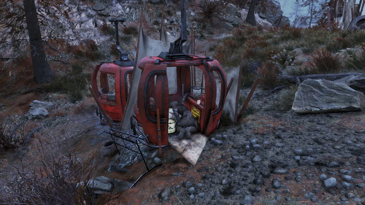 Fallout 76 Skullbone Vantage Gondola Shitter