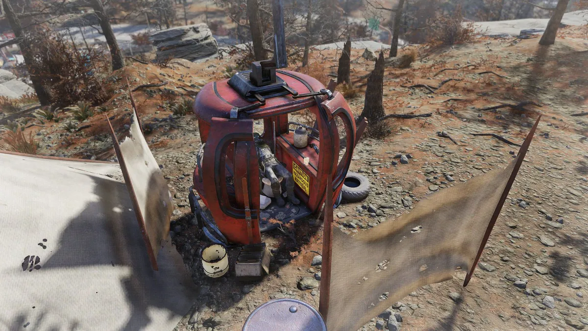 Top of the World Gondola Shitter