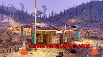Fallout 76 Toxic Valley Public Pool - highlighted