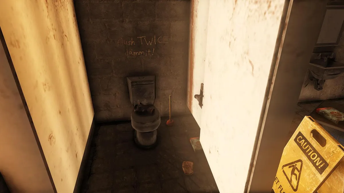 Whitespring Water Waster Shitter