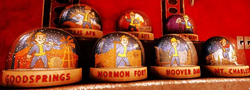 Fallout New Vegas Snowglobes