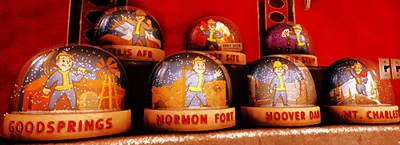 Fallout New Vegas Snowglobes