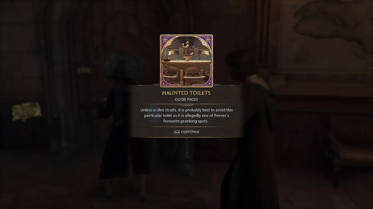 Caution Haunted Toilets