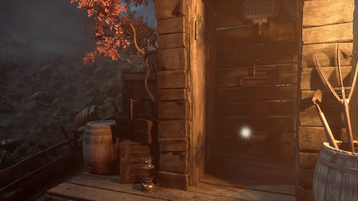 Culvert of Hogsmeade - highlighted